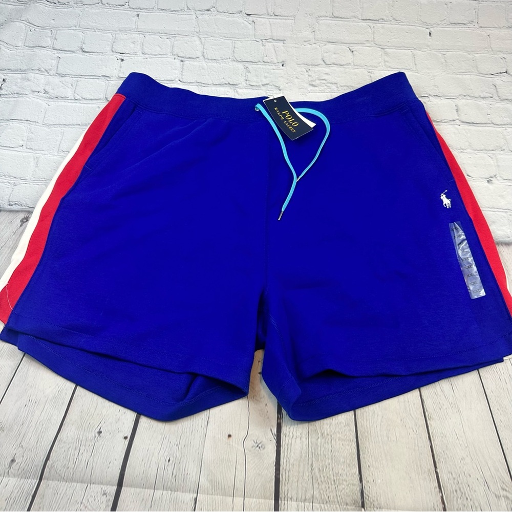 Polo Ralph Lauren Sweat Shorts Drawstrings Stretch 5” inseam